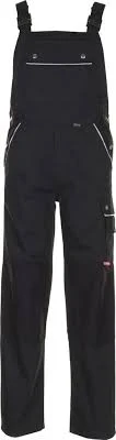 Carhartt WIP BIB OVERALL DEARBORN CANVAS - Salopette In Denim - Black Rinsed/nero