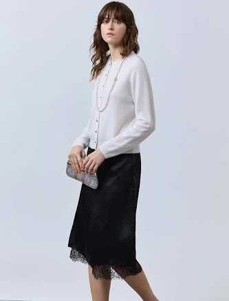 Mare di Mari Cashmere Round-Neck Cardigan