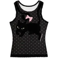 Black Cat Tank Top