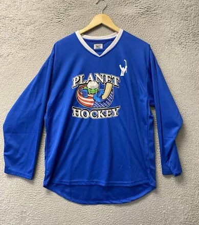 Planet Hockey Stx Jersey Size Small Blue /0139