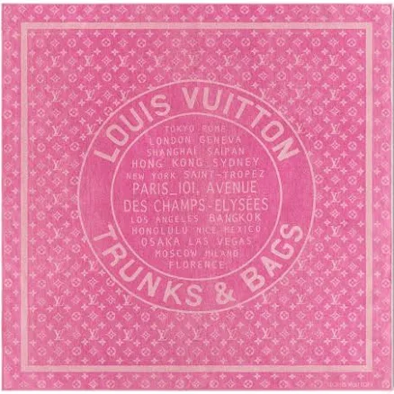 Louis Vuitton LV Denim Stamp Square