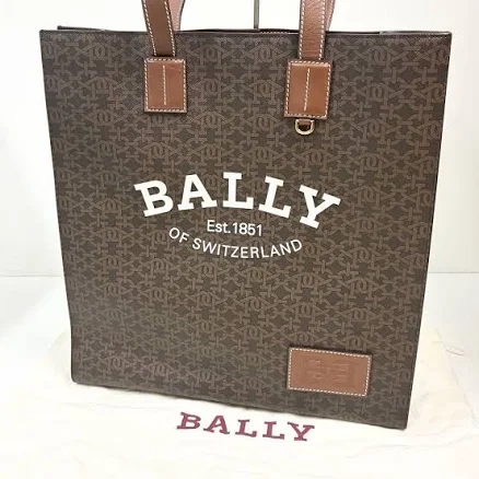 Bally Crystalia Monogram Tote Bag