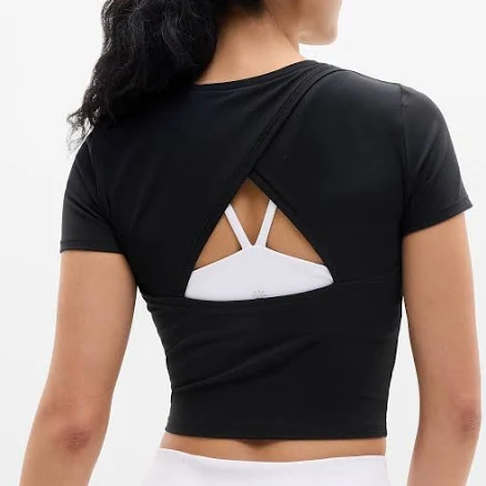 Athleta Women's Transcend Open Back Tee