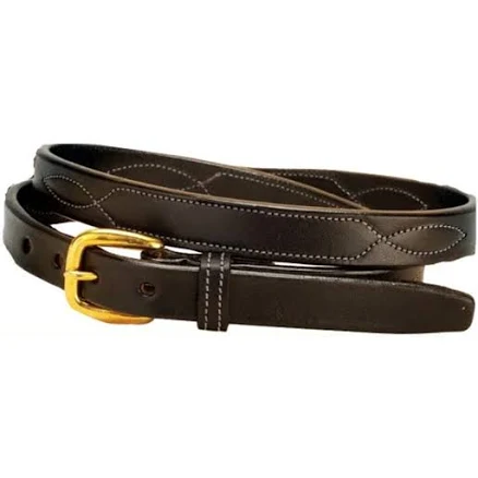 Tory Stitched Leather Belt