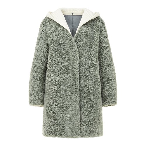 Kingdom Knit Hood Color Jumper