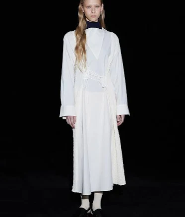 W Concept Strap Long Dress