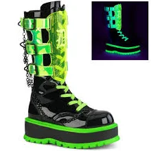 Demonia Slacker-156 UV Reactive Boot