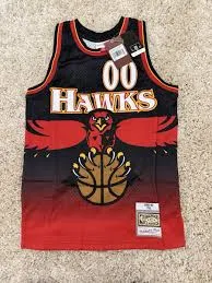 Playboi Carti x Mitchell &Ness Atlanta Hawks Opium YVL NBA Jersey Size Small New