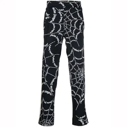 PALM Angels Men's Spider Print Tech Jersey Track Pants