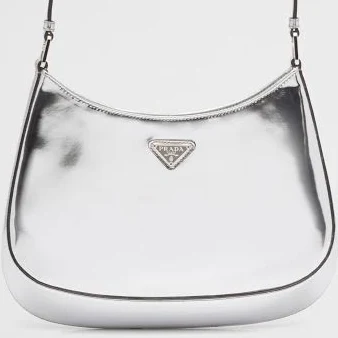 Prada Women's Cleo Brushed Leather Shoulder Bag