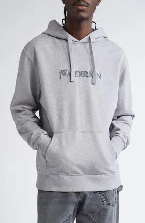 JW Anderson Logo embroidered Men Hoodie