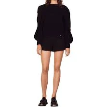 Sandro Peppy Embroidered Floral Sweater