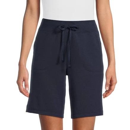 Athletic Works Women's French Terry Bermuda Shorts