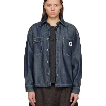 Carhartt Women's Louis Rigid Denim Shirt Jacket
