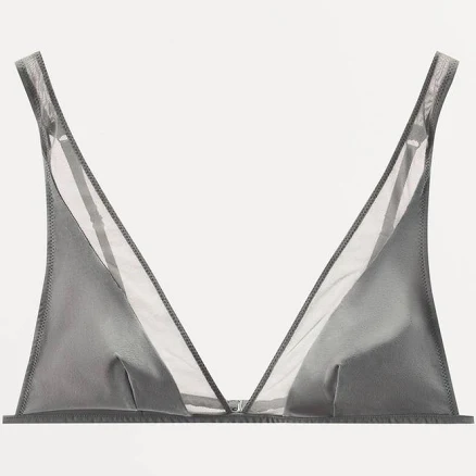 Zara Combination Tulle Triangle Bra