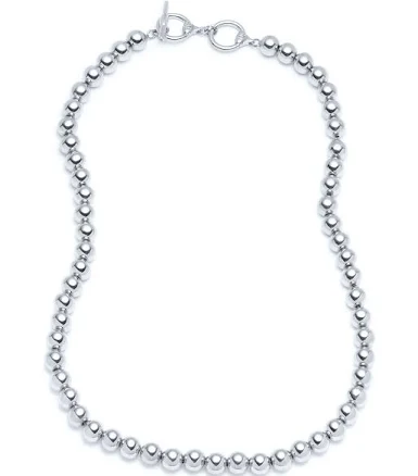 LAUREN Ralph Lauren 17" Metal Bead Collar Necklace