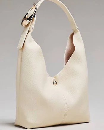 Anthropologie Love Knot Slouchy Bag with Mini Buckle Edition