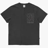 [yeseyesee] C-logo Twinkle Tee - Charcoal