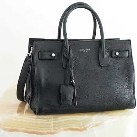 Saint Laurent Baby Sac de Jour Leather Tote - Pink