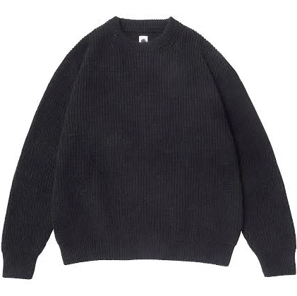 Vowels Men's Baby Alpaca Crew Neck Sweater
