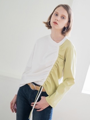 String Block Tee