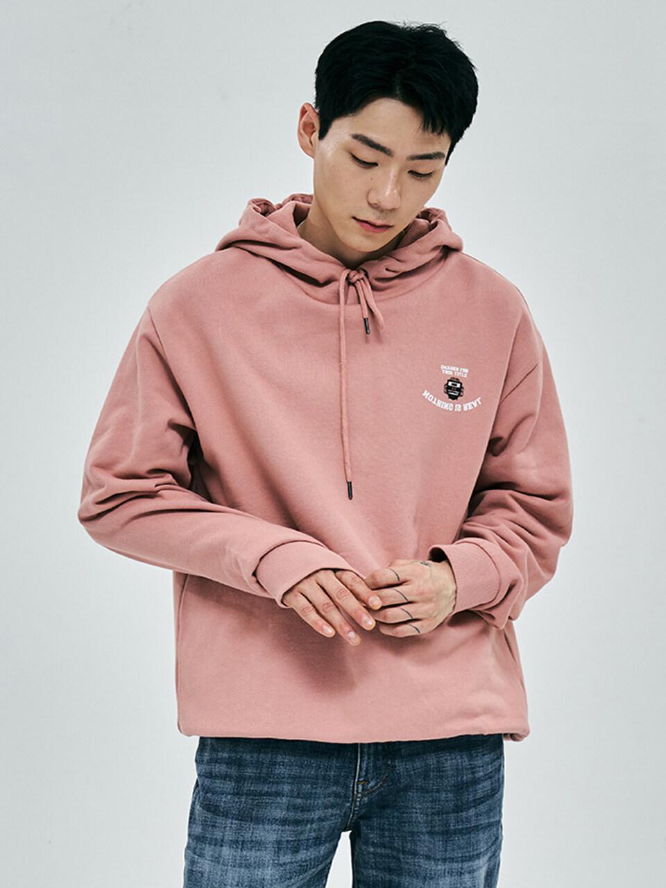 Unisex Artwork Hoodie Pink