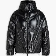Bahianinha coated quilted shell down jacket