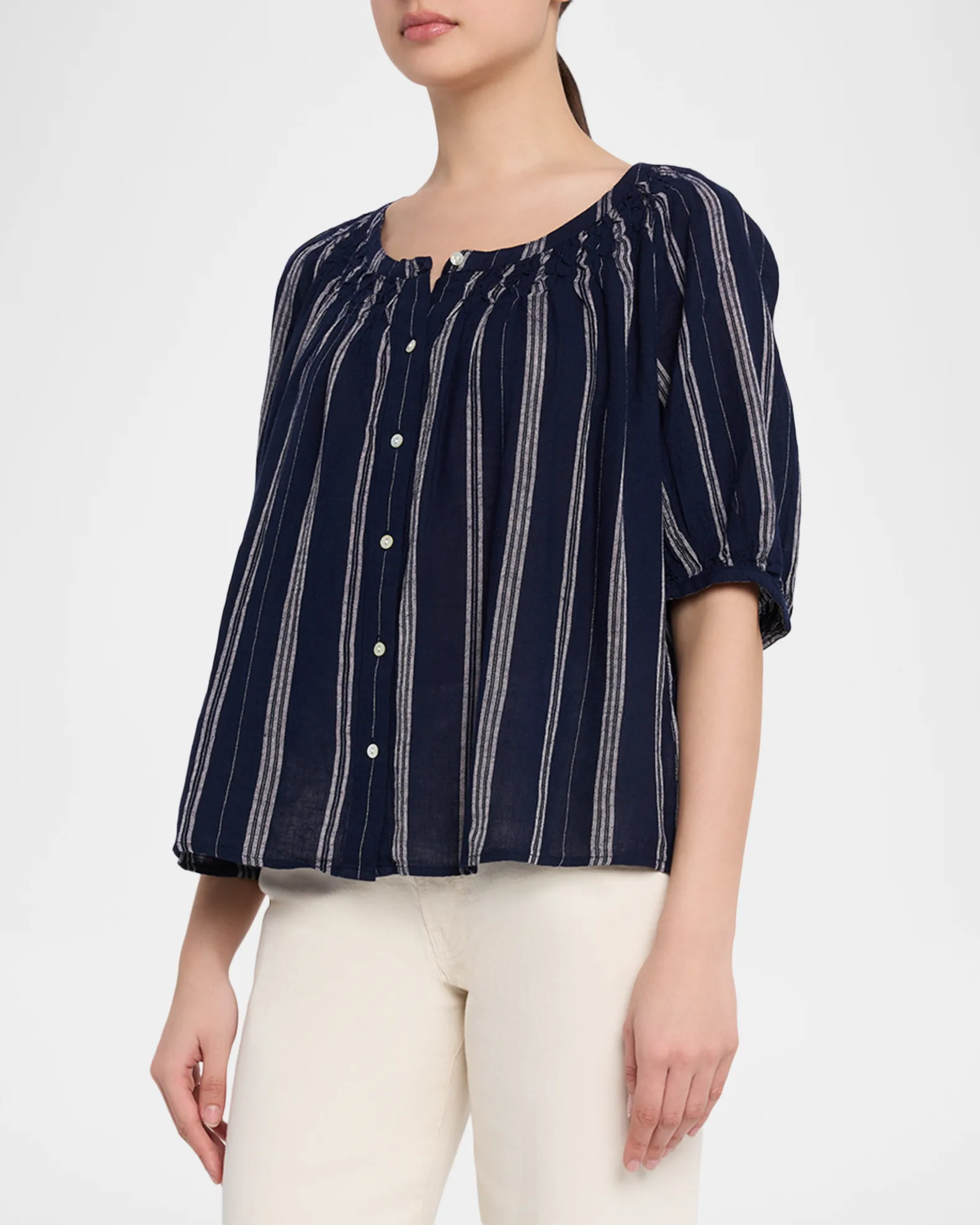 Basic Linen Blouse