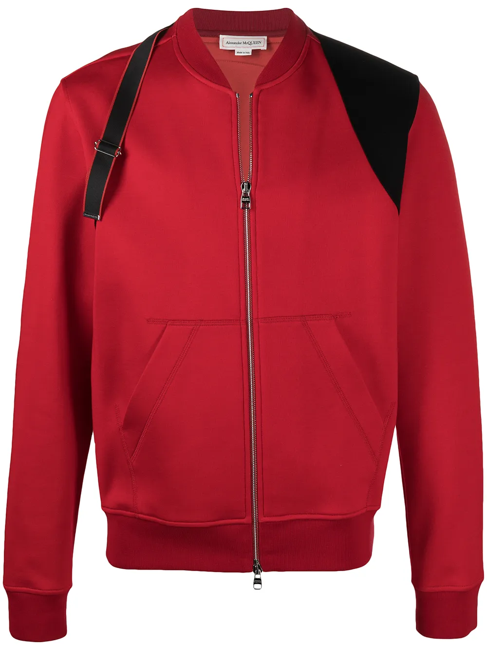 Harness Strap Bomber Jacket