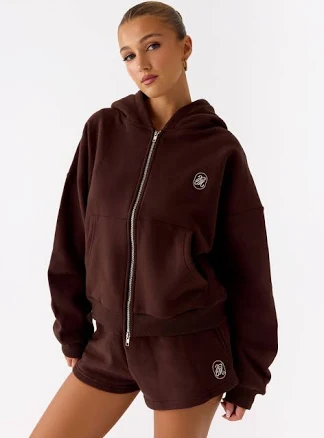 Signature Double Zip Up Hoodie