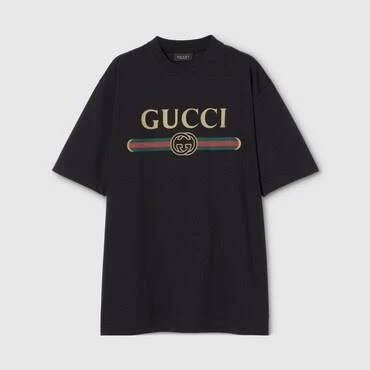 Gucci Cotton Jersey Silk T-shirt