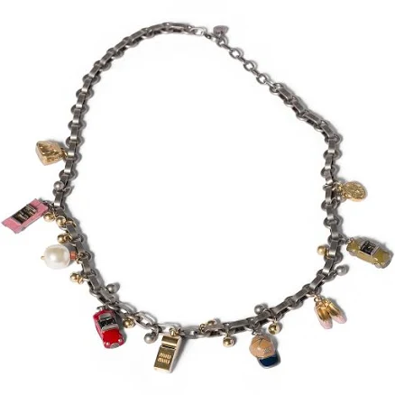 Miu Miu Baroque Pearl Necklace
