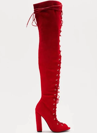 Fashion Nova Women's Living Legacy Over The Knee Boots