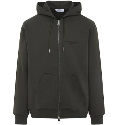 Givenchy Men's Zipped Fleece Hoodie