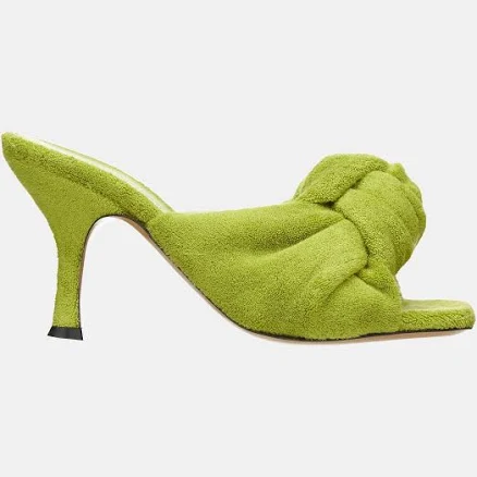 JW ANDERSON | H.Lorenzo|Heel Knot Sandals (ANW40206B-409-POP-GREEN), 36 / POPGREEN