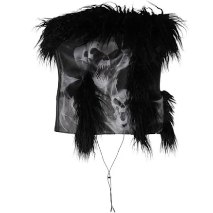 Namilia Doomsday Faux Fur Corset
