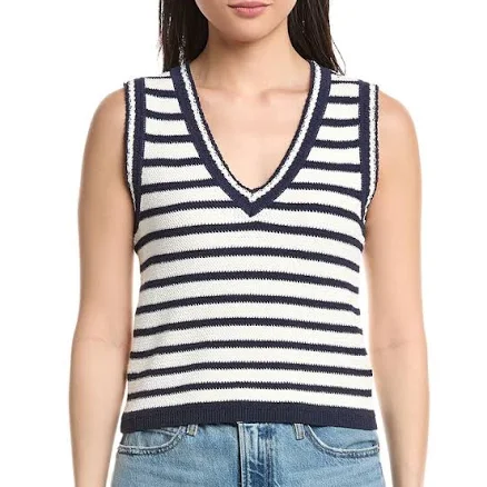 RAG & BONE Meghan Stripe Vest