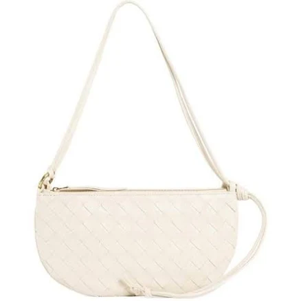Bottega Veneta Women's Gemelli Zipped Shoulder Bag - Natural - Shoulder bags