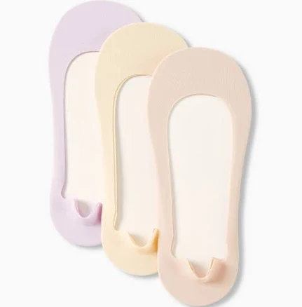 CIDER Women's Breathable Lightweight Stretchy Ice Silk & Lace Socks (3-Pack