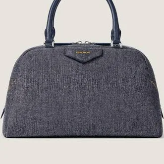 Givenchy Women's Antigona East-West Denim Bowling Bag