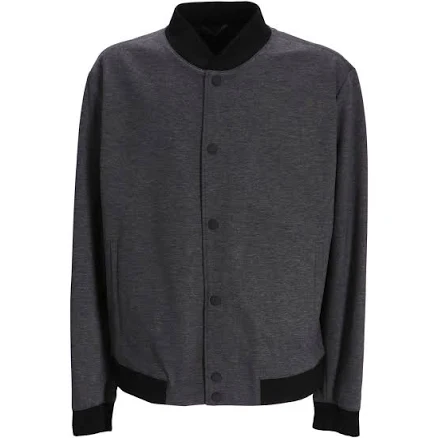 HUGO Boss Men's Mélange-effect Bomber Jacket
