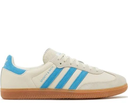 adidas Samba OG Sporty & Rich Blue Rush - Blue Rush/Cream White/gum