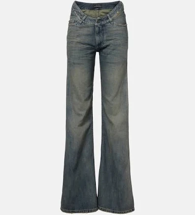 Balenciaga Women's Curved Waist Pants