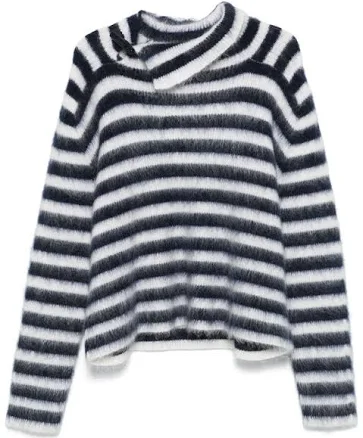 JACQUEMUS La Casa 'Le Pull Marina' Men Sweater - 045 Multi-navy