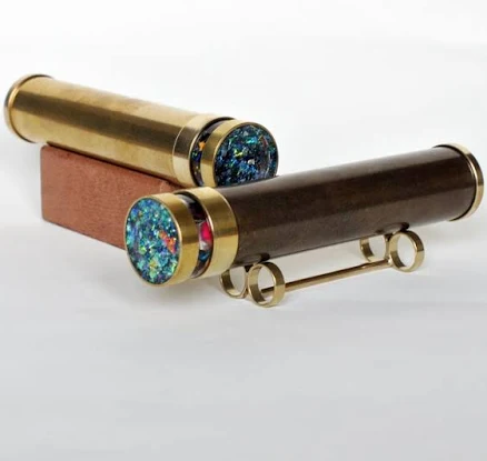 Classic Kaleidoscope - the "Glowing Coral" Kaleidoscope