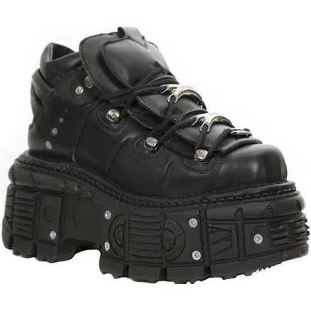 New Rock M-TANK106-C2 Leather Goth Platform