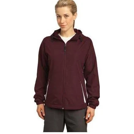 Ladies Colorblock Hooded Jacket