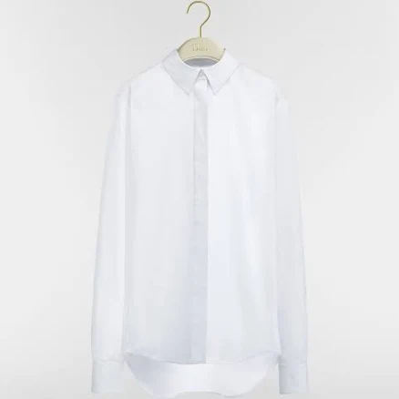 DIOR Women's Cotton Poplin Blouse