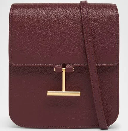 Tom Ford Women's Tara Mini Grain Leather Crossbody Bag