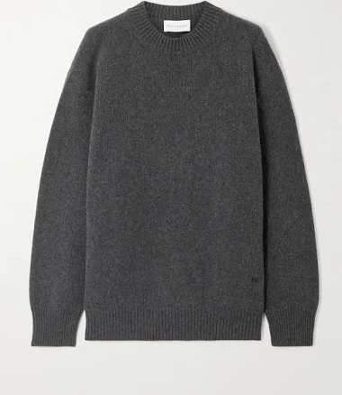 HIGH Sport Georgia Embroidered Wool and Cashmere-blend Sweater